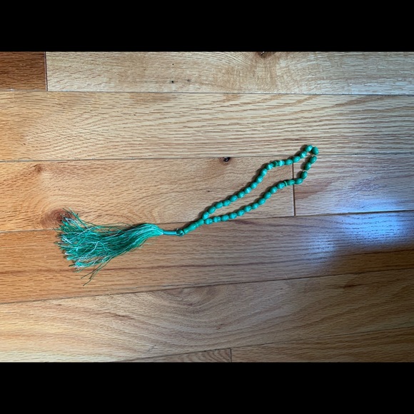 Green agate prayer beads rosary New misbha gems - Picture 3 of 5